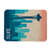 Seattle Washington Magnet (Horizontal)