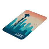 Seattle Washington Magnet (Linke Seite)