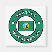 Seattle Washington Magnet (Vorne)