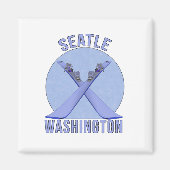 Seattle, Washington Magnet (Vorne)