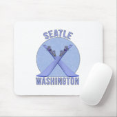 Seattle, Washington Mousepad (Mit Mouse)
