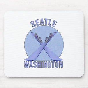 Seattle, Washington Mousepad