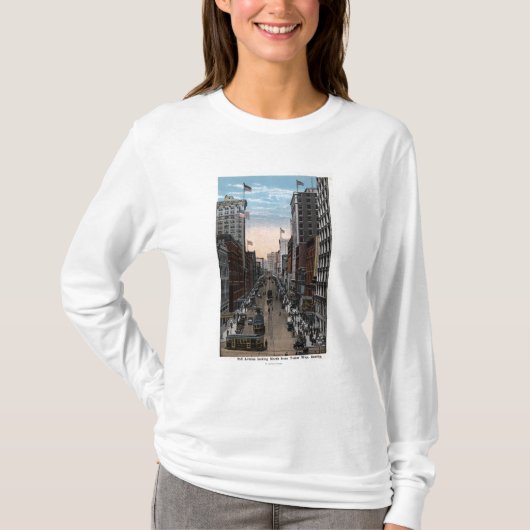 Seattle, Washington - Nordansicht von 2. T-Shirt (Vorderseite)
