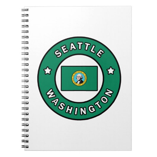 Seattle Washington Notizblock (Vorderseite)