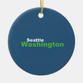 Seattle, Washington Ornament (Vorne)