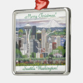 Seattle Washington Ornament Aus Metall (Links)