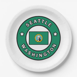 Seattle Washington Pappteller