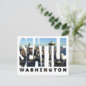 Seattle, Washington Postcard Postkarte (Stehend Vorderseite)