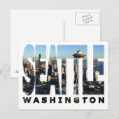 Seattle, Washington Postcard Postkarte (Vorne/Hinten)