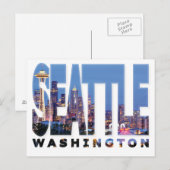 Seattle, Washington Postcard Postkarte (Vorne/Hinten)