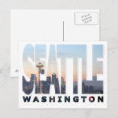 Seattle, Washington Postcard Postkarte (Vorne/Hinten)