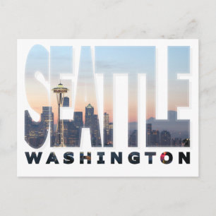 Seattle, Washington Postcard Postkarte
