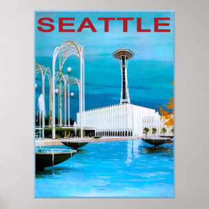 Seattle Washington Poster