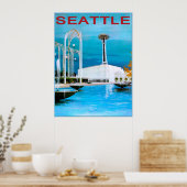 Seattle Washington Poster (Küche)