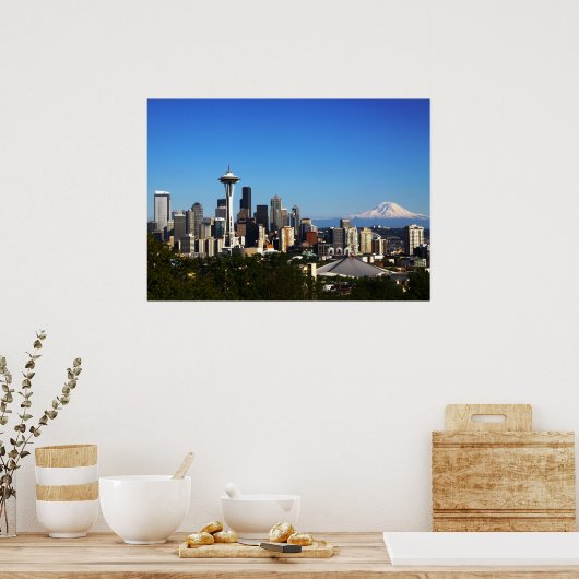 Seattle Washington Poster (Küche)