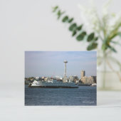 Seattle Washington Postkarte (Stehend Vorderseite)