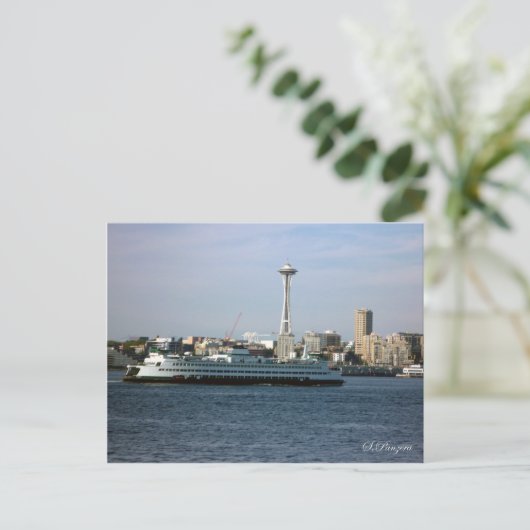 Seattle Washington Postkarte (Stehend Vorderseite)