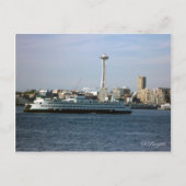 Seattle Washington Postkarte (Vorderseite)