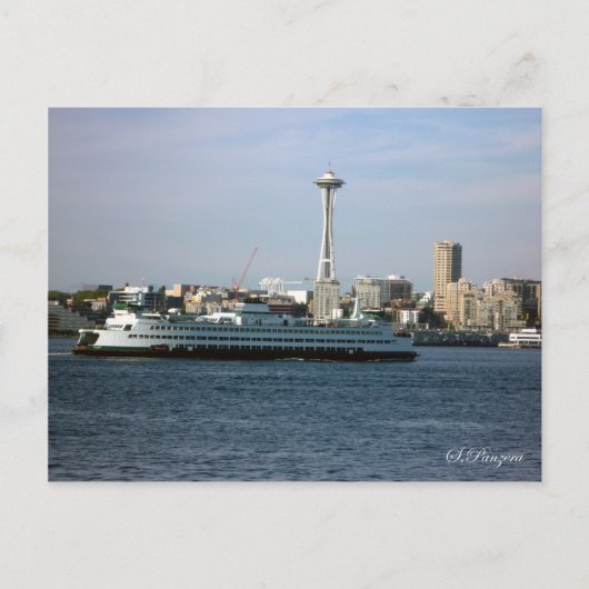 Seattle Washington Postkarte (Vorderseite)
