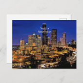 Seattle, Washington Postkarte (Vorne/Hinten)