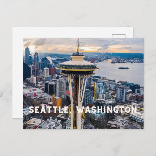 Seattle, Washington Postkarte (Vorne/Hinten)