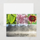 Seattle Washington Postkarte (Vorne/Hinten)