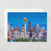 Seattle Washington Postkarte (Vorne/Hinten)