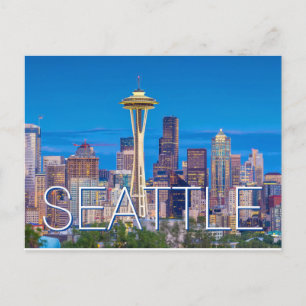 Seattle Washington Postkarte