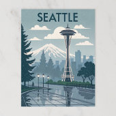 Seattle, Washington Postkarte