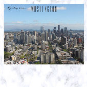 Seattle Washington Postkarte
