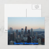 Seattle, Washington Postkarte (Vorne/Hinten)