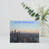 Seattle, Washington Postkarte (Stehend Vorderseite)