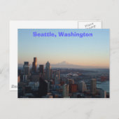 Seattle, Washington Postkarte (Vorne/Hinten)