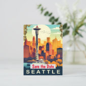 Seattle, Washington, Save The Date (Stehend Vorderseite)