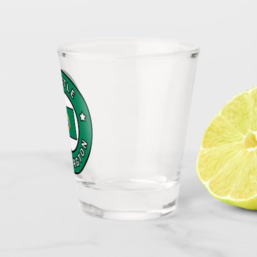 Seattle Washington Schnapsglas (Rechts)