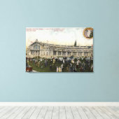 Seattle, Washington - Sicht auf die Landwirtschaft Leinwanddruck (Insitu (Holzboden))