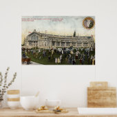 Seattle, Washington - Sicht auf die Landwirtschaft Poster (Küche)