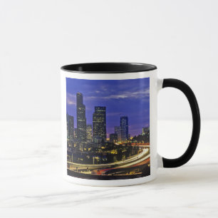 Seattle, Washington Skyline bei Nacht Tasse