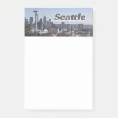 Seattle Washington Skyline Foto Post-it Klebezettel (Vorderseite)