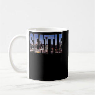 Seattle Washington Skyline Geschenk Keepake Souven Kaffeetasse