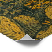 Seattle Washington Skyline im japanischen Ukiyo-e- Poster (Ecke)