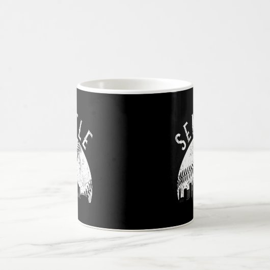 Seattle Washington Skyline Kaffeetasse (Mittel)