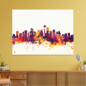Seattle Washington Skyline Leinwanddruck (Insitu (Wohnzimmer))