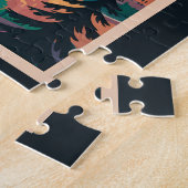 Seattle Washington Skyline Reisen Art Vintag Puzzle (Seite)