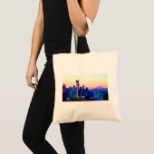 Seattle Washington Skyline Tragetasche (Vorderseite (Produkt))
