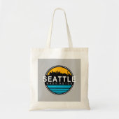 Seattle Washington Skyline Travel Tragetasche (Vorne)