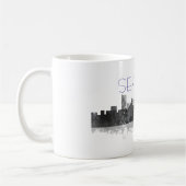 SEATTLE WASHINGTON SKYLINE - trinkende Tasse (Links)