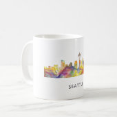 SEATTLE WASHINGTON SKYLINE WB1 - Getränk-Tasse Kaffeetasse (Vorderseite Links)
