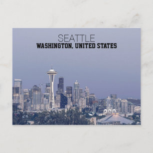 Seattle, Washington Space Needle Postcard Postkarte
