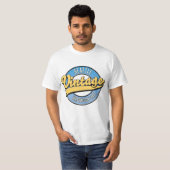 Seattle Washington Staat Retro-Logo. T-Shirt (Vorne ganz)